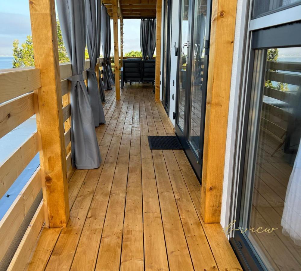D-View Premium Mobile Home - Panoramic Seaview - 150 M From Beach, Free Parking Drage Exterior photo