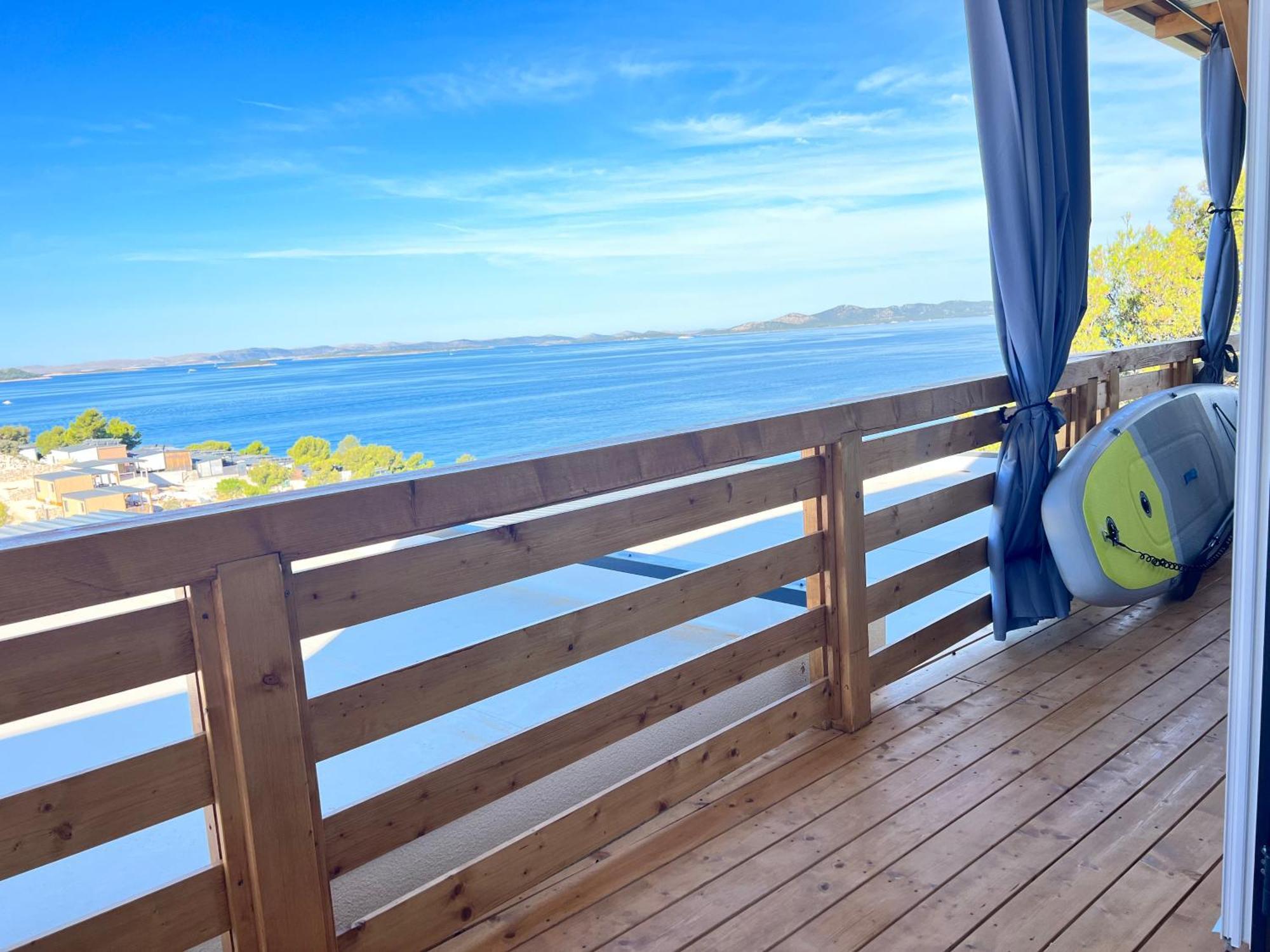 D-View Premium Mobile Home - Panoramic Seaview - 150 M From Beach, Free Parking Drage Exterior photo